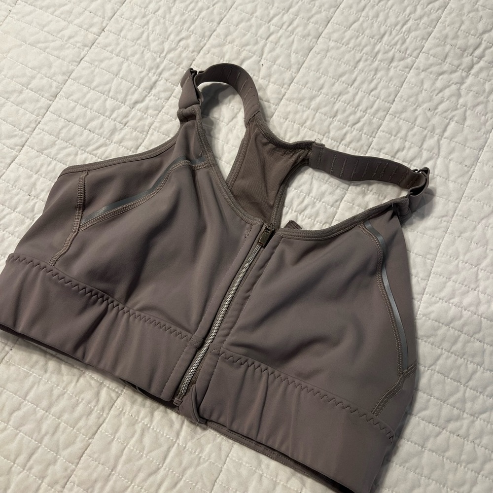 Athleta Gray Sports Bra